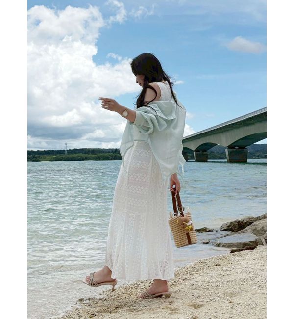 MERCURYDUO「ガーターデザインシャツ」|シャツ・ブラウス|