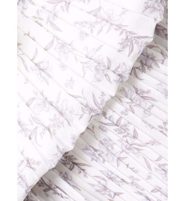 MERCURYDUO「ウエストリブプリーツワンピース」|ワンピース|