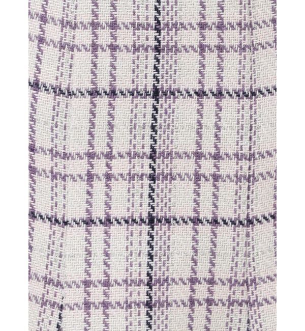 MERCURYDUO「オリジナルロービングチェックマーメイドスカート」|スカート|