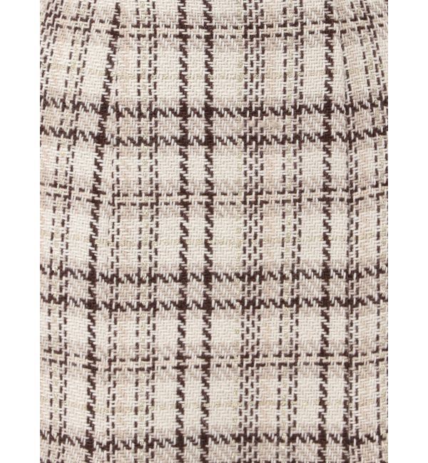 MERCURYDUO「オリジナルロービングチェックマーメイドスカート」|スカート|