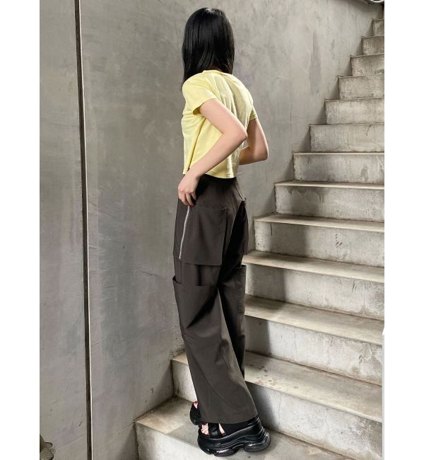 MURUA「ZIPカーゴパンツ」|カーゴ|