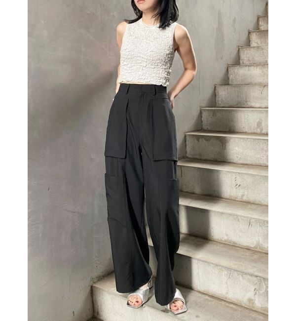 MURUA「ZIPカーゴパンツ」|カーゴ|