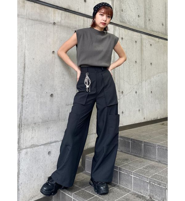 MURUA「ZIPカーゴパンツ」|カーゴ|