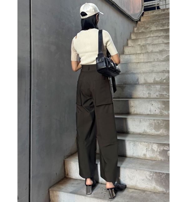 MURUA「ZIPカーゴパンツ」|カーゴ|