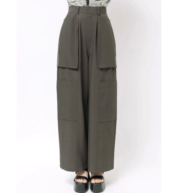 MURUA「ZIPカーゴパンツ」|カーゴ|