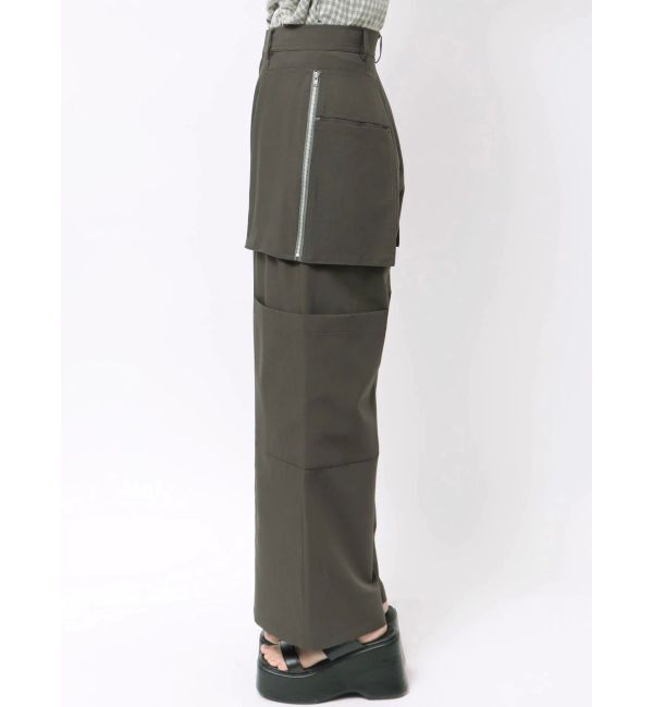 MURUA「ZIPカーゴパンツ」|カーゴ|