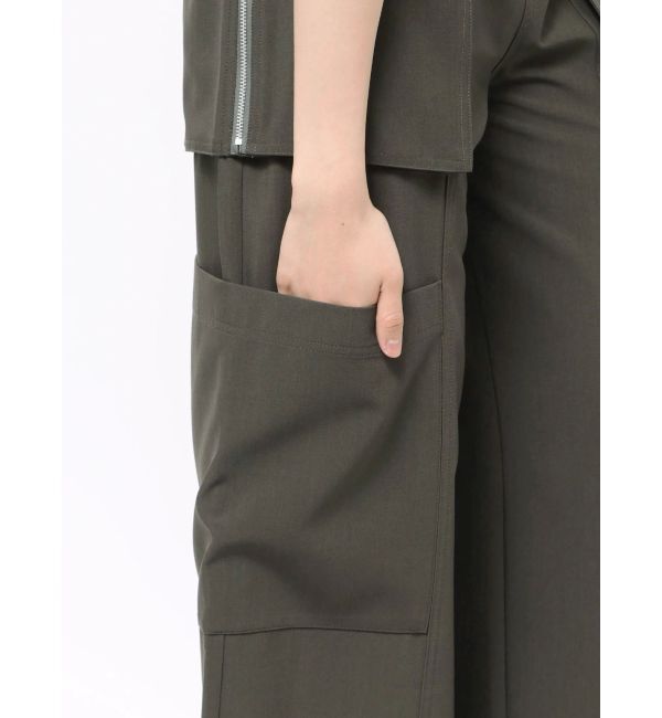 MURUA「ZIPカーゴパンツ」|カーゴ|