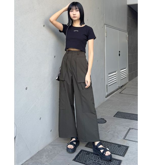 MURUA「ZIPカーゴパンツ」|カーゴ|