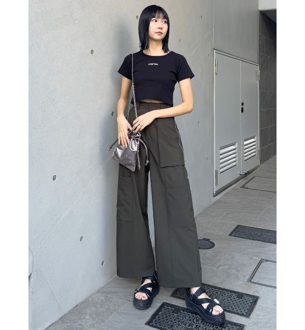 MURUA「ZIPカーゴパンツ」|カーゴ|