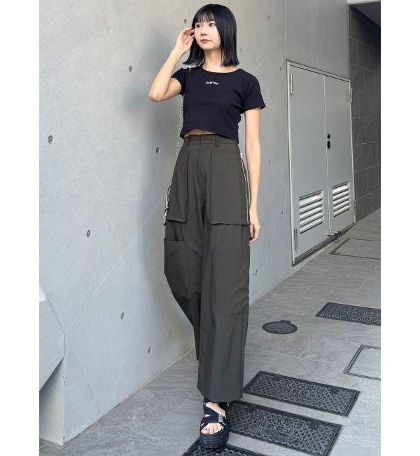 MURUA「ZIPカーゴパンツ」|カーゴ|