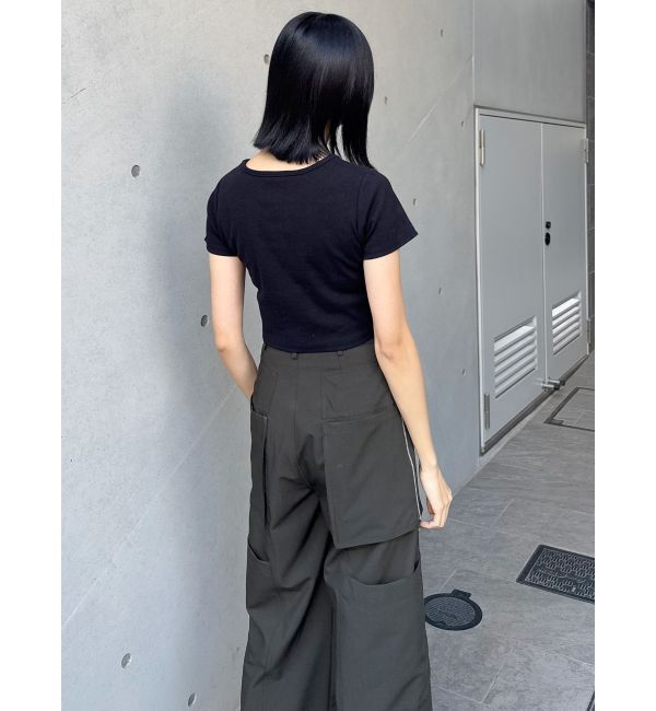MURUA「ZIPカーゴパンツ」|カーゴ|