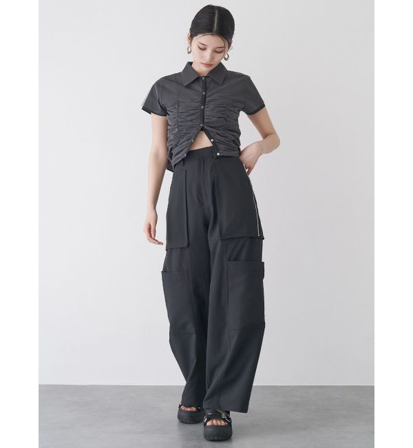 MURUA「ZIPカーゴパンツ」|カーゴ|