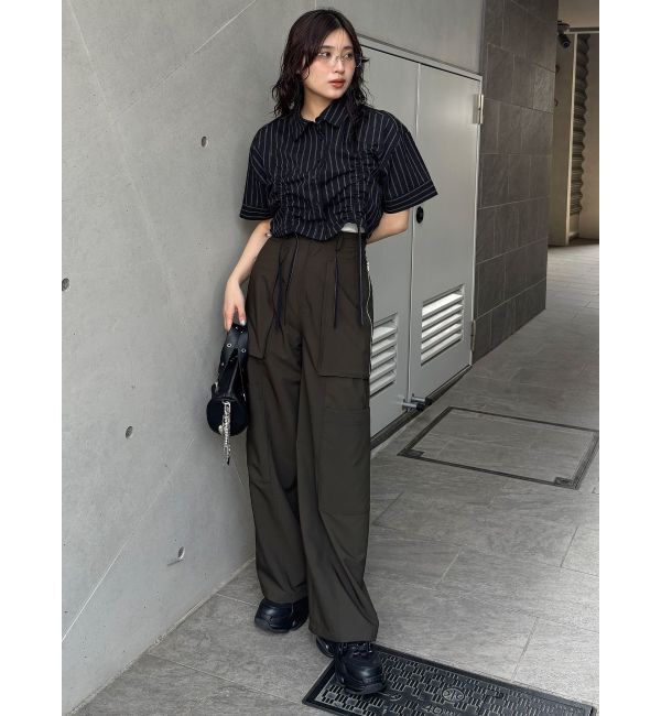 MURUA「ZIPカーゴパンツ」|カーゴ|