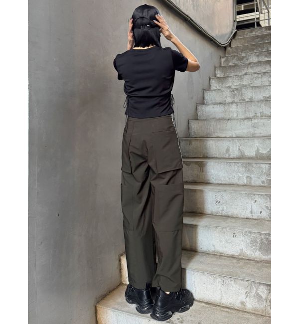 MURUA「ZIPカーゴパンツ」|カーゴ|