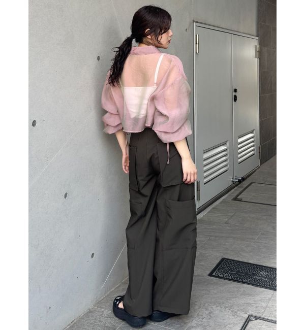 MURUA「ZIPカーゴパンツ」|カーゴ|