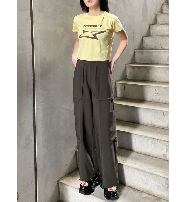 MURUA「ZIPカーゴパンツ」|カーゴ|