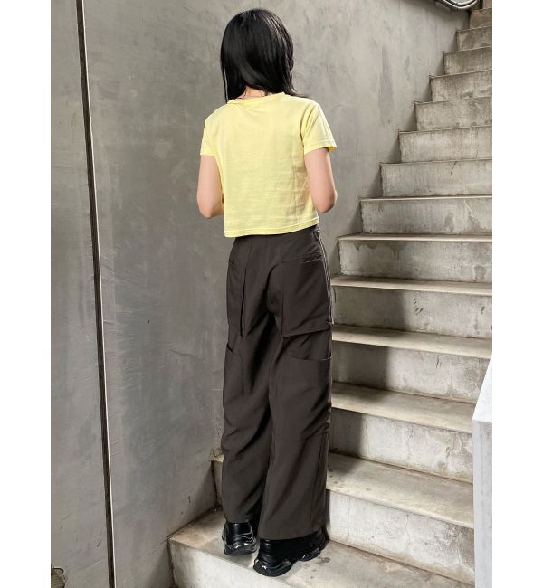 MURUA「ZIPカーゴパンツ」|カーゴ|