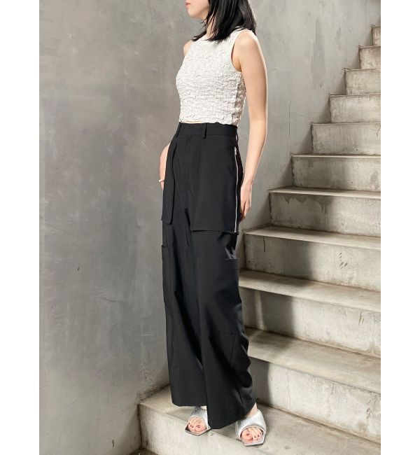 MURUA「ZIPカーゴパンツ」|カーゴ|