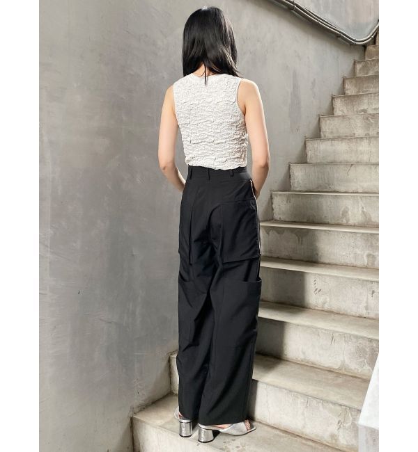 MURUA「ZIPカーゴパンツ」|カーゴ|