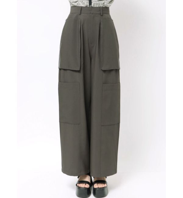 MURUA「ZIPカーゴパンツ」|カーゴ|