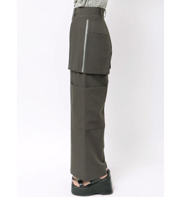 MURUA「ZIPカーゴパンツ」|カーゴ|