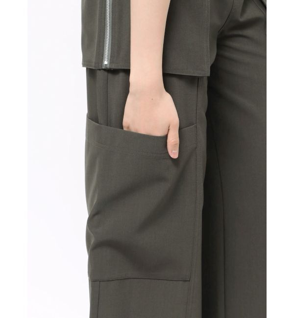 MURUA「ZIPカーゴパンツ」|カーゴ|