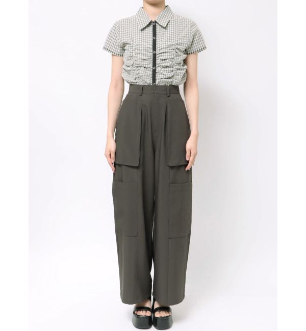 MURUA「ZIPカーゴパンツ」|カーゴ|