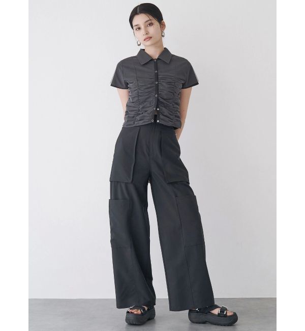 MURUA「ZIPカーゴパンツ」|カーゴ|