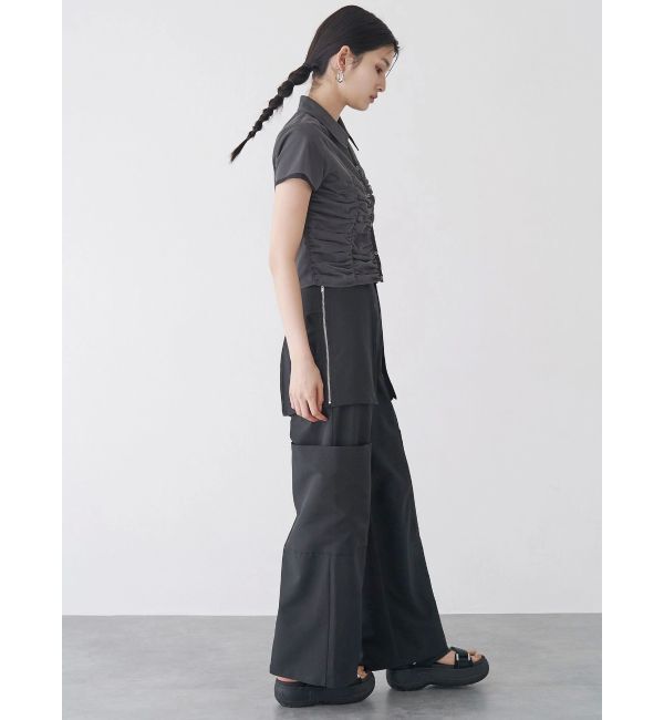 MURUA「ZIPカーゴパンツ」|カーゴ|