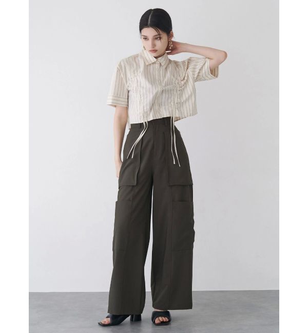 MURUA「ZIPカーゴパンツ」|カーゴ|