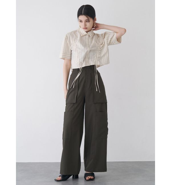 MURUA「ZIPカーゴパンツ」|カーゴ|