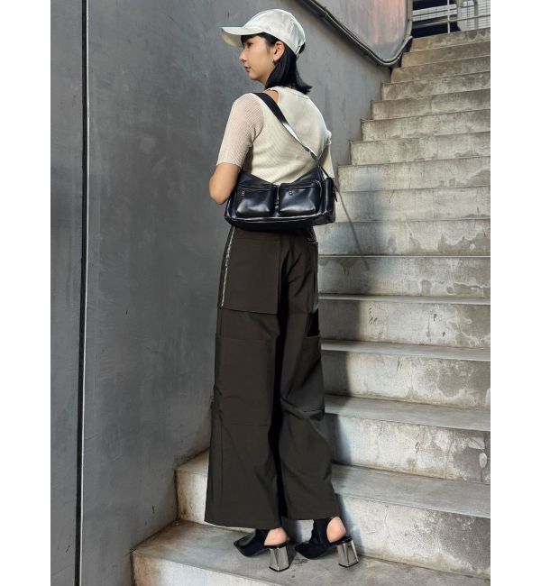 MURUA「ZIPカーゴパンツ」|カーゴ|