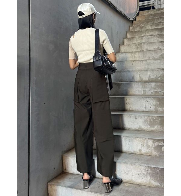 MURUA「ZIPカーゴパンツ」|カーゴ|