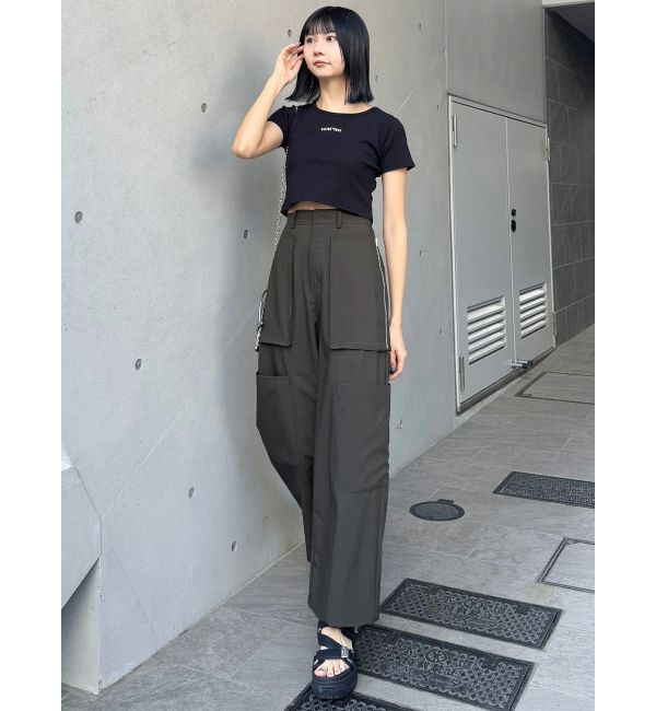 MURUA「ZIPカーゴパンツ」|カーゴ|