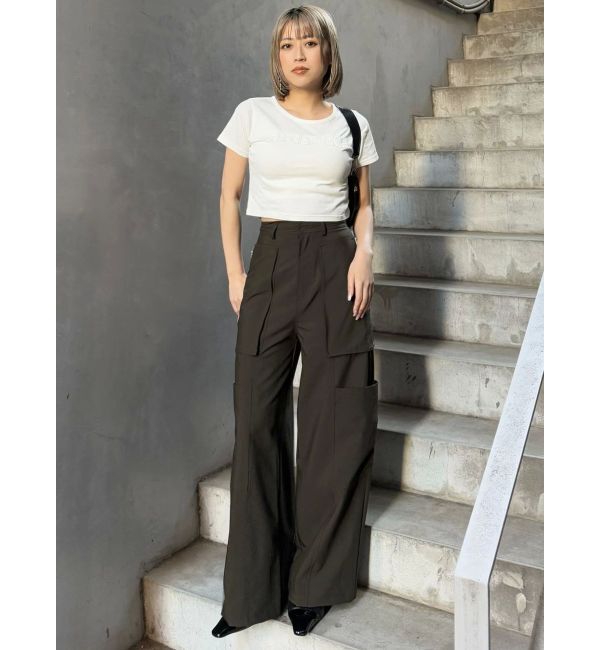 MURUA「ZIPカーゴパンツ」|カーゴ|