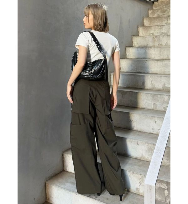 MURUA「ZIPカーゴパンツ」|カーゴ|