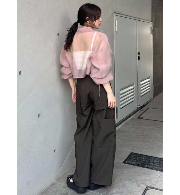 MURUA「ZIPカーゴパンツ」|カーゴ|