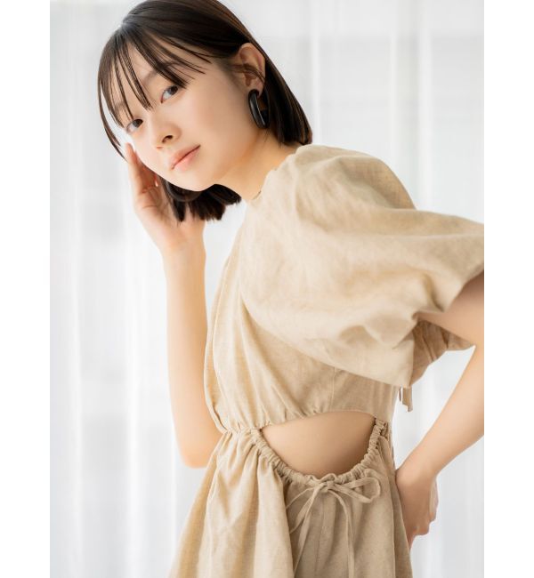 Ungrid「ウッドフープピアス」|その他|