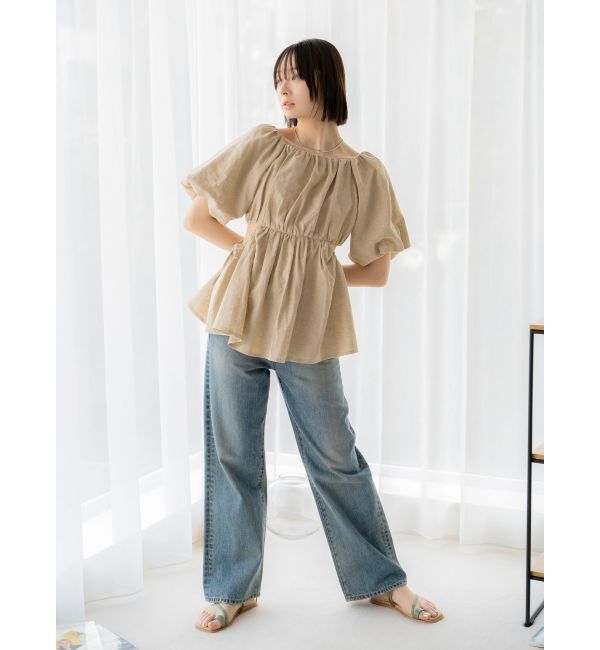 Ungrid「ウッドフープピアス」|その他|