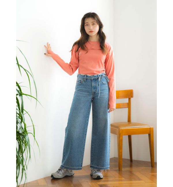 Ungrid「タンクレイヤードショートロングスリーブTee」|Tシャツ・カットソー|