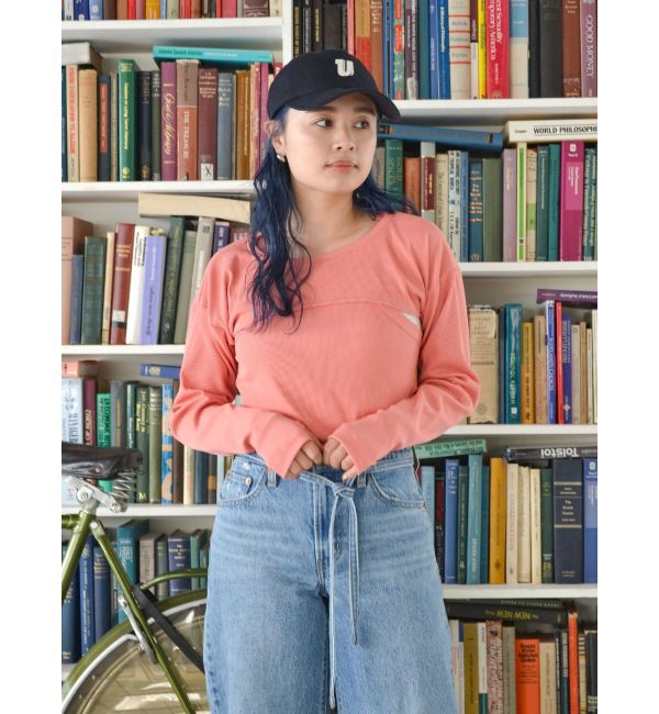 Ungrid「タンクレイヤードショートロングスリーブTee」|Tシャツ・カットソー|