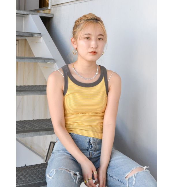 Ungrid「アメスリタンクトップ」|タンクトップ|