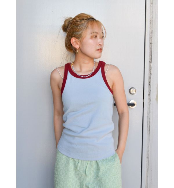 Ungrid「アメスリタンクトップ」|タンクトップ|ブルー