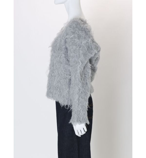 Ungrid「Vネック起毛ルーズニット」|ニット・セーター|