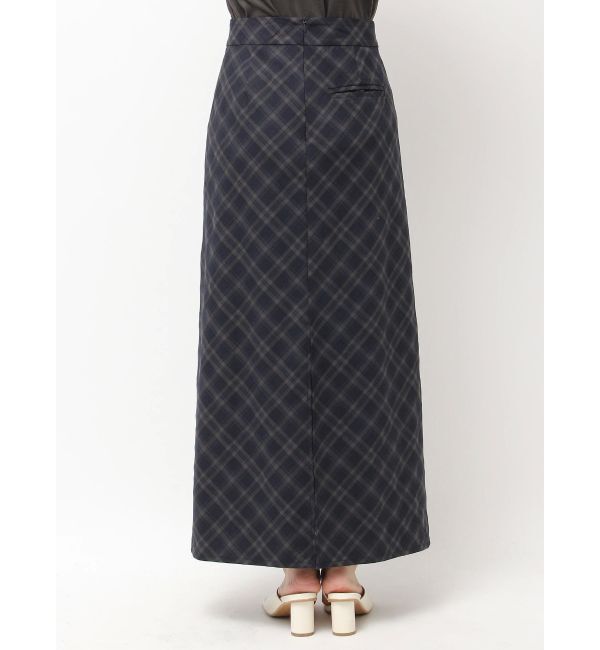 Ungrid「チェックアイラインスカート」|スカート|