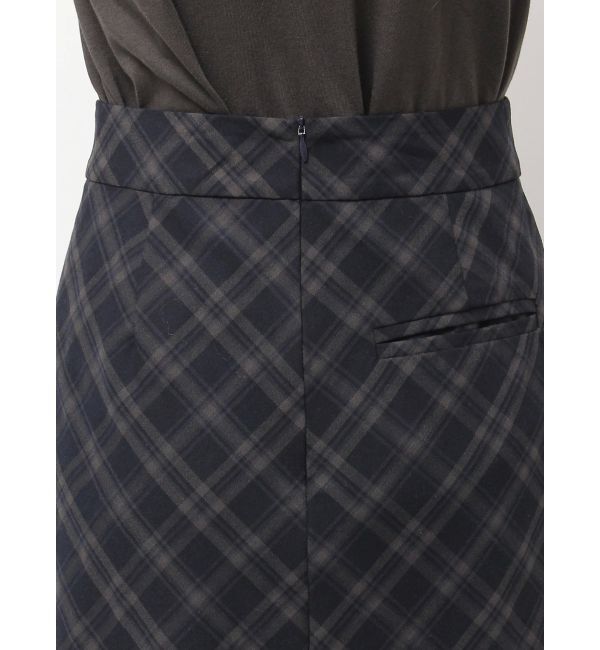 Ungrid「チェックアイラインスカート」|スカート|
