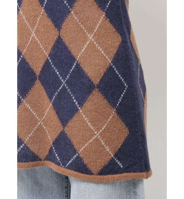 Ungrid「アーガイルニットキャミソール」|ニット・セーター|