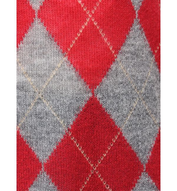 Ungrid「アーガイルニットキャミソール」|ニット・セーター|