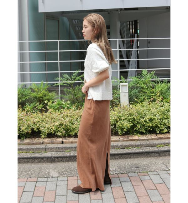 Ungrid「ハーフスリーブニットカーデ」|カーディガン|