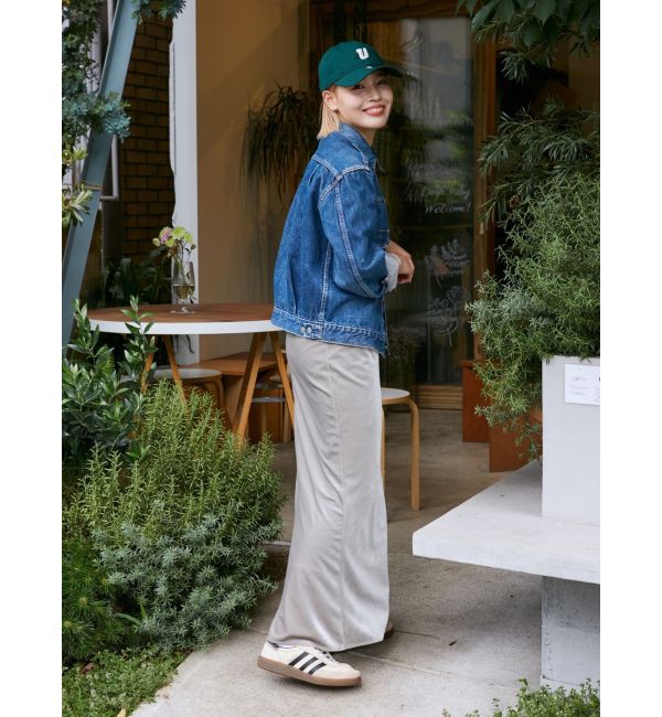 Ungrid「フィットベロアスカート」|スカート|